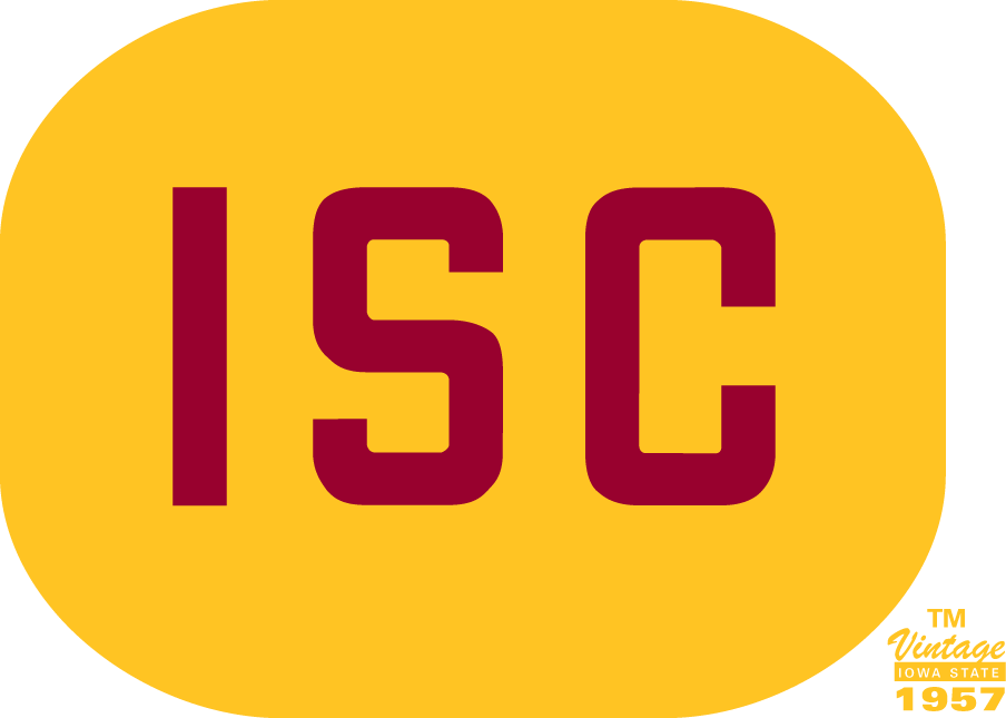 Iowa State Cyclones 1957-1959 Primary Logo iron on paper